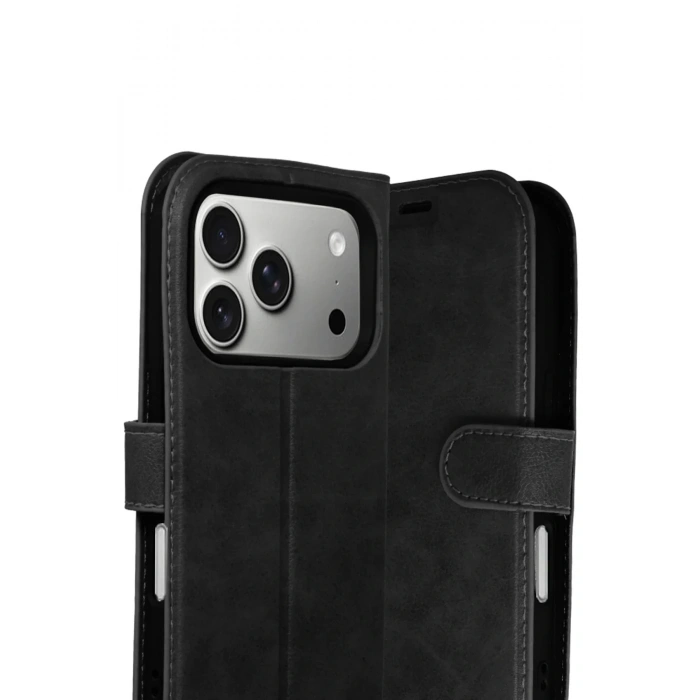 CPT05 Apple iPhone 17 Pro Max Trend S Plus Kapaklı Kılıf - Siyah