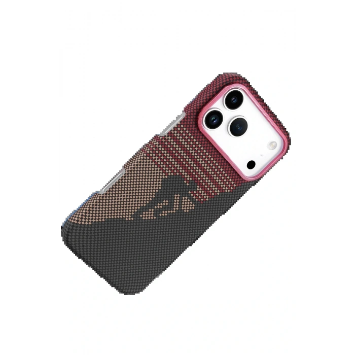 CPT05 Apple iPhone 17 Pro Max Vega Magsafe Kapak - Kırmızı