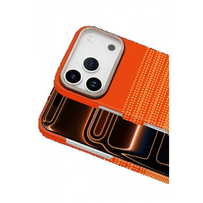 CPT05 Apple iPhone 17 Pro Max Vega Magsafe Kapak - Sarı