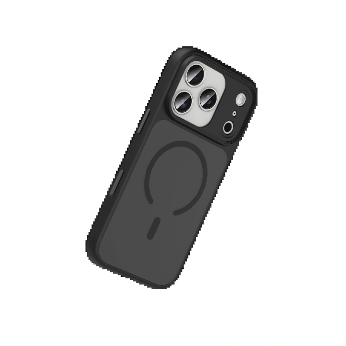 CPT05 Apple iPhone 17 Pro Megane Magsafe Kapak - Siyah