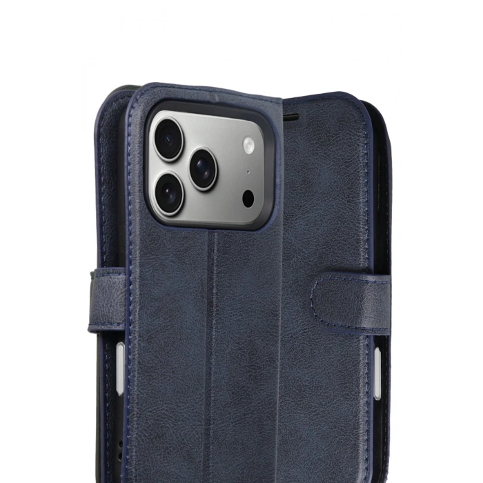 CPT05 Apple iPhone 17 Pro Trend S Plus Kapaklı Kılıf - Lacivert