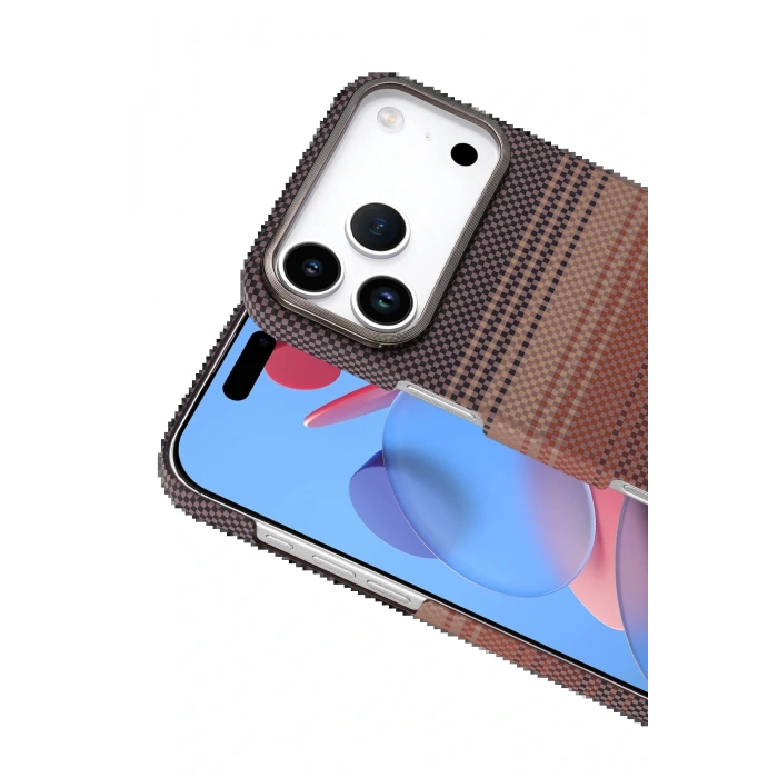 CPT05 Apple iPhone 17 Pro Vega Magsafe Kapak - Çöl Titanyum