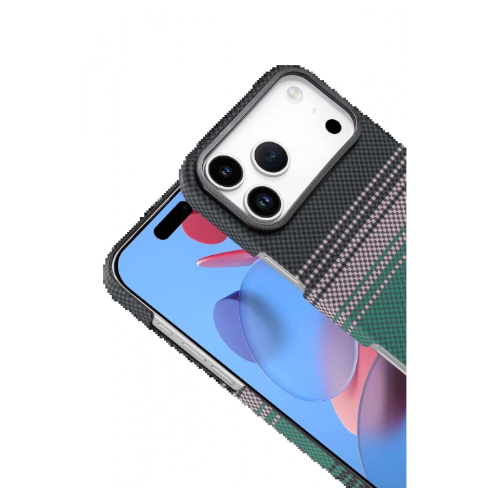 CPT05 Apple iPhone 17 Pro Vega Magsafe Kapak - Yeşil