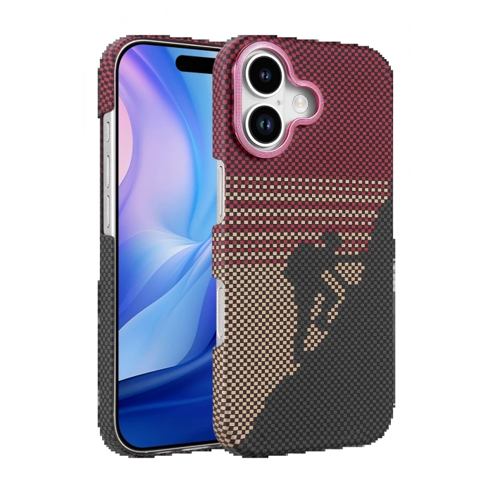 CPT05 Apple iPhone 17 Vega Magsafe Kapak - Kırmızı