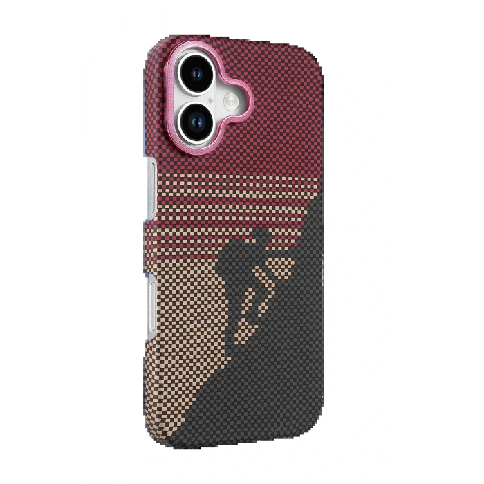 CPT05 Apple iPhone 17 Vega Magsafe Kapak - Kırmızı