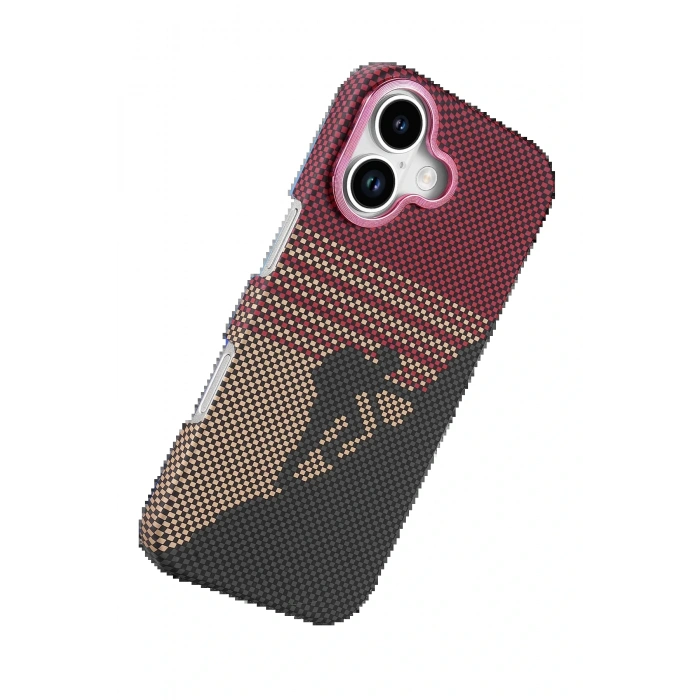 CPT05 Apple iPhone 17 Vega Magsafe Kapak - Kırmızı