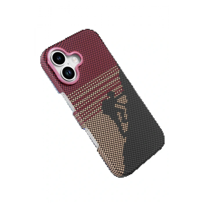 CPT05 Apple iPhone 17 Vega Magsafe Kapak - Kırmızı