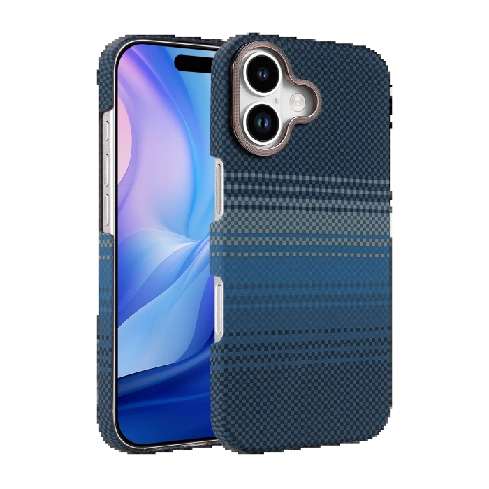 CPT05 Apple iPhone 17 Vega Magsafe Kapak - Mavi