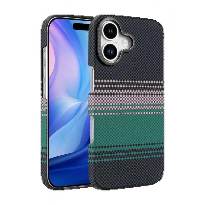 CPT05 Apple iPhone 17 Vega Magsafe Kapak - Yeşil