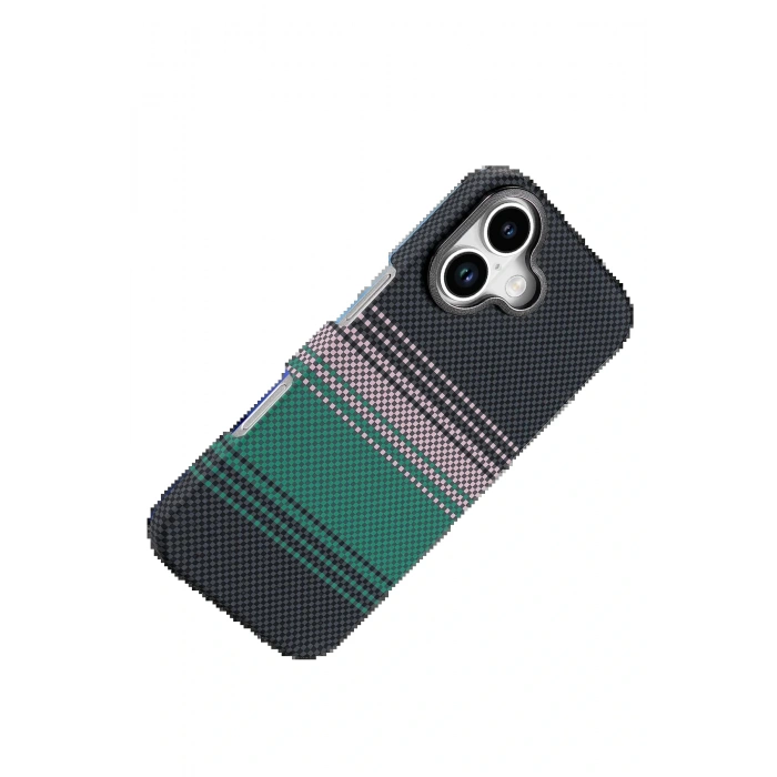 CPT05 Apple iPhone 17 Vega Magsafe Kapak - Yeşil