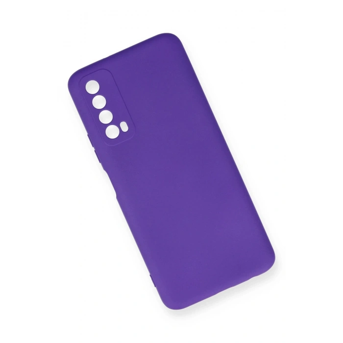 CPT05 Huawei P Smart 2021 Kılıf Nano içi Kadife Silikon - Mor