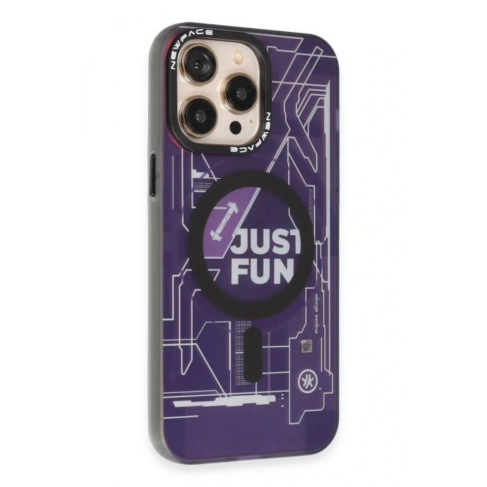 CPT05 iPhone 14 Pro Kılıf Venüs Magneticsafe Desenli Kapak - Venüs - 1