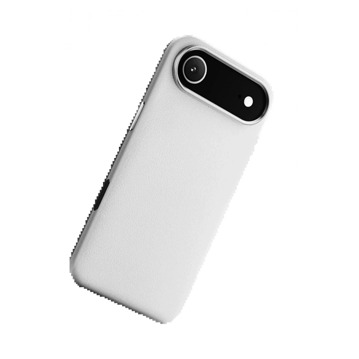 CPT05 iPhone 17 Air Wonder Deri Magsafe Kapak - Beyaz