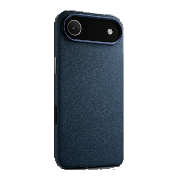 CPT05 iPhone 17 Air Wonder Deri Magsafe Kapak - Lacivert