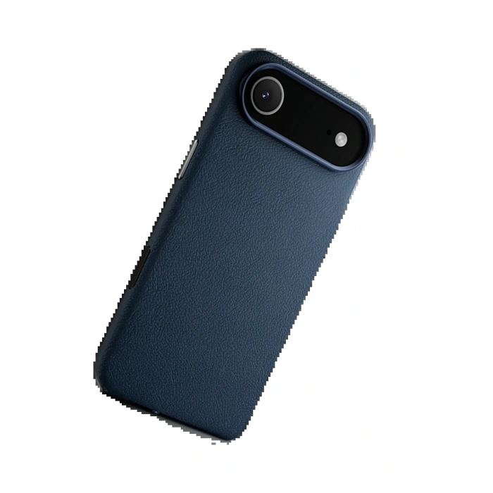 CPT05 iPhone 17 Air Wonder Deri Magsafe Kapak - Lacivert