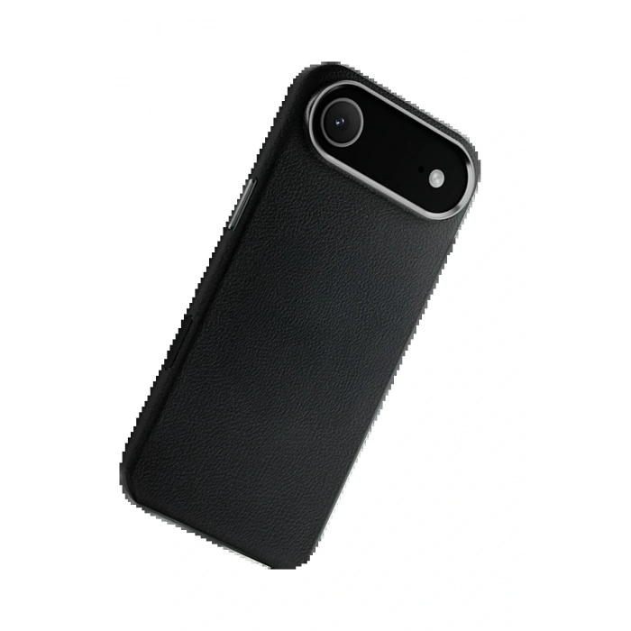 CPT05 iPhone 17 Air Wonder Deri Magsafe Kapak - Siyah