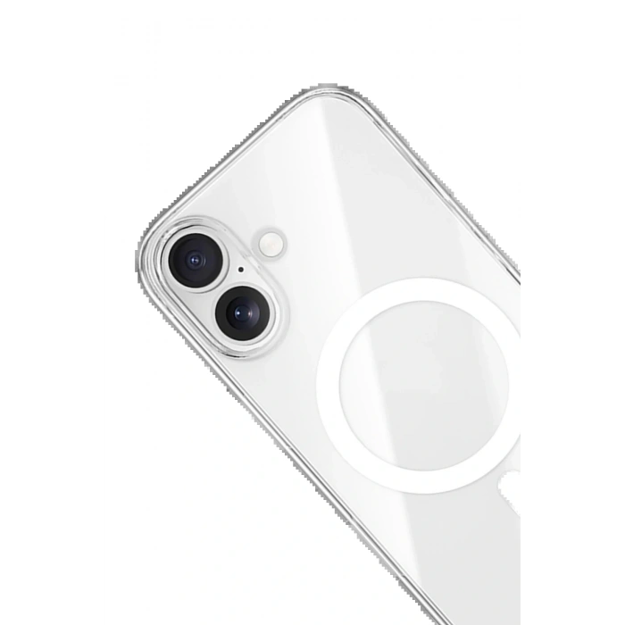 CPT05 iPhone 17 Kılıf Pc Real Magsafe Kapak - Şeffaf