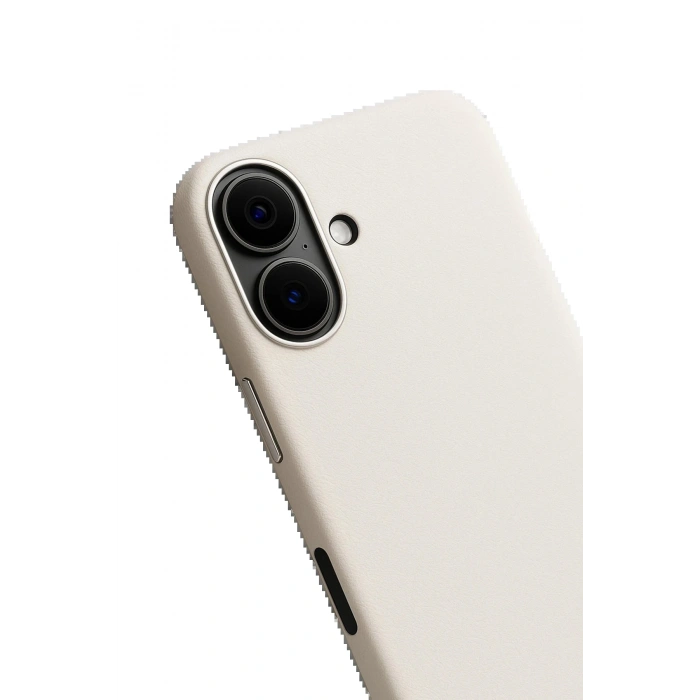 CPT05 iPhone 17 Wonder Deri Magsafe Kapak - Beyaz