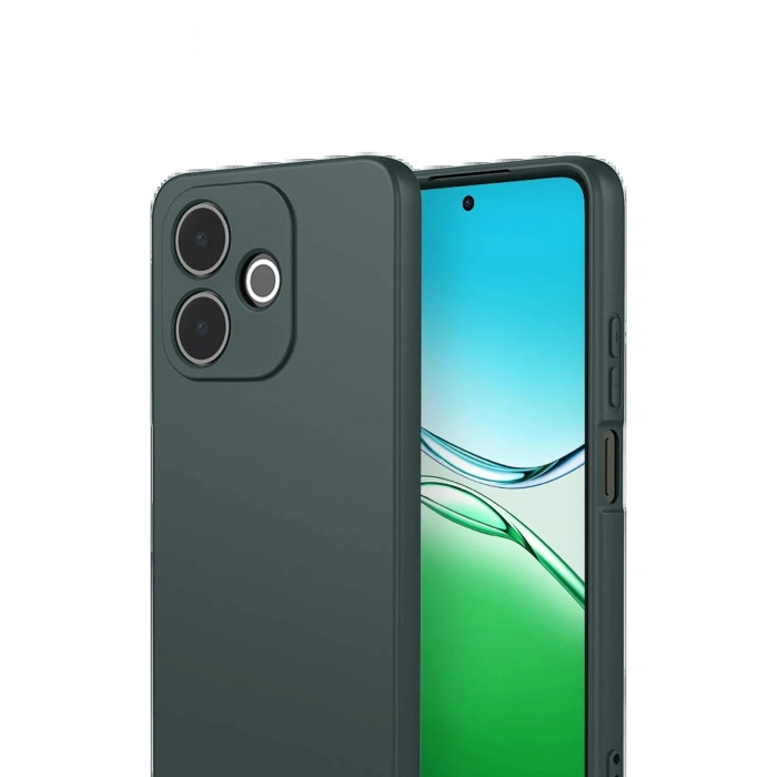 CPT05 Oppo A5 Pro 4G First Silikon - Koyu Yeşil