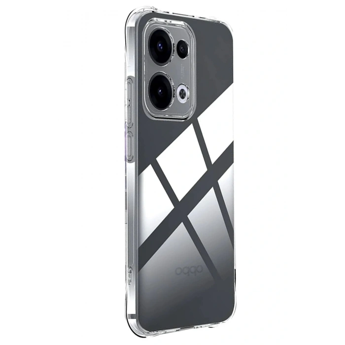 CPT05 Oppo A6 Pro 4G Lüx Şeffaf Silikon - Şeffaf