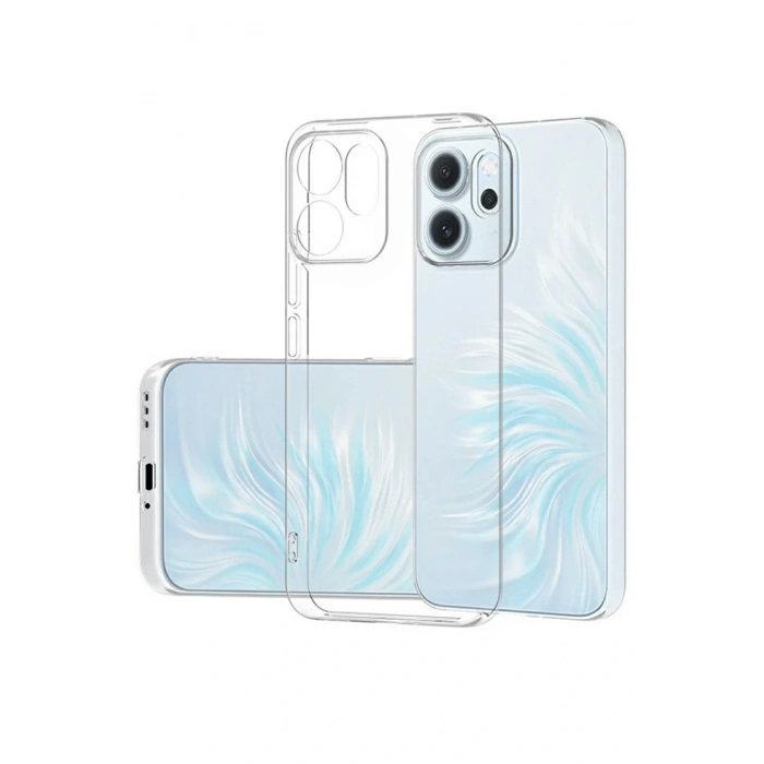 CPT05 Oppo Reno 14F Kılıf Lüx Şeffaf Silikon