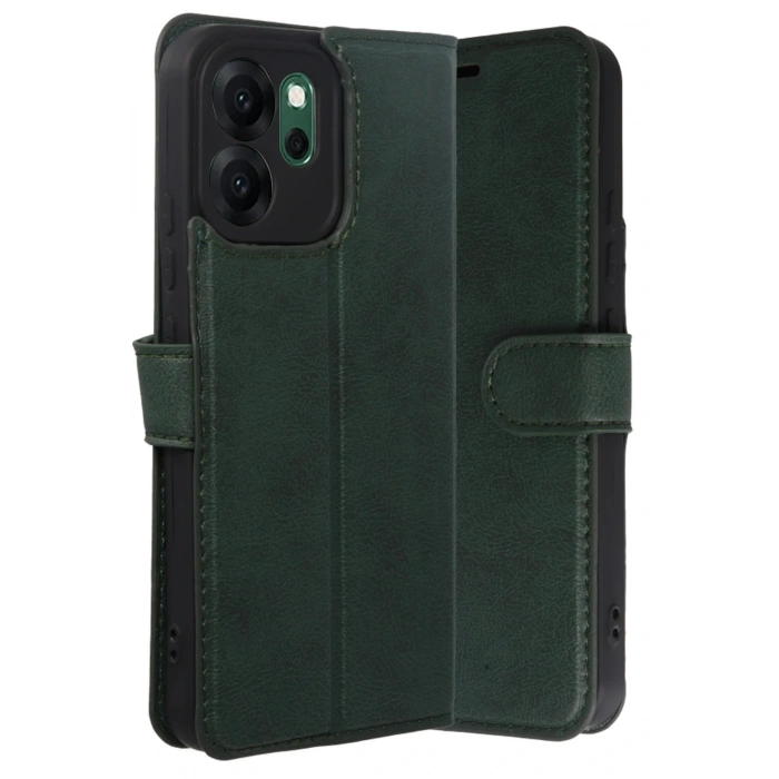 CPT05 Oppo Reno 14F Trend S Plus Kapaklı Kılıf - Yeşil