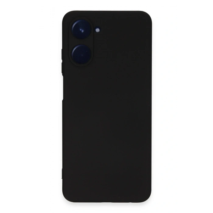 CPT05 Realme 10 4G Kılıf Nano içi Kadife Silikon - Siyah