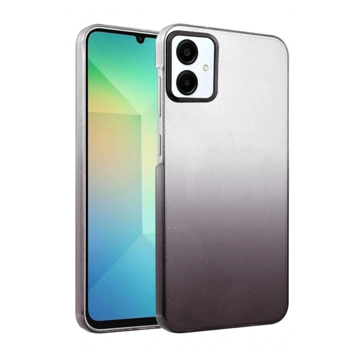 CPT05 Samsung Galaxy A06 Glossy Kapak - Siyah