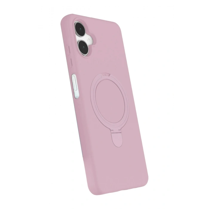 CPT05 Samsung Galaxy A06 Regal Magsafe Standlı Kapak - Açık Pembe