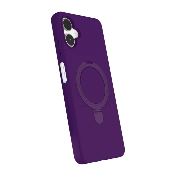 CPT05 Samsung Galaxy A06 Regal Magsafe Standlı Kapak - Derin Mor