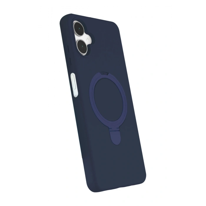 CPT05 Samsung Galaxy A06 Regal Magsafe Standlı Kapak - Lacivert