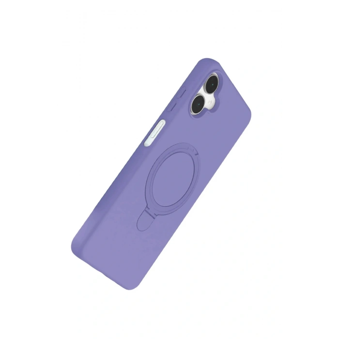 CPT05 Samsung Galaxy A06 Regal Magsafe Standlı Kapak - Lila