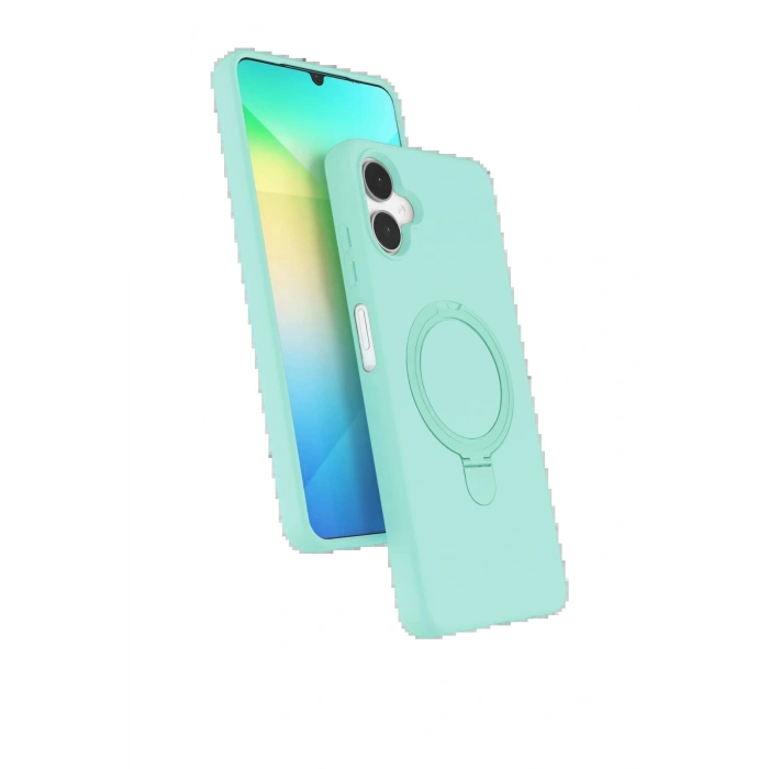 CPT05 Samsung Galaxy A06 Regal Magsafe Standlı Kapak - Su Yeşili