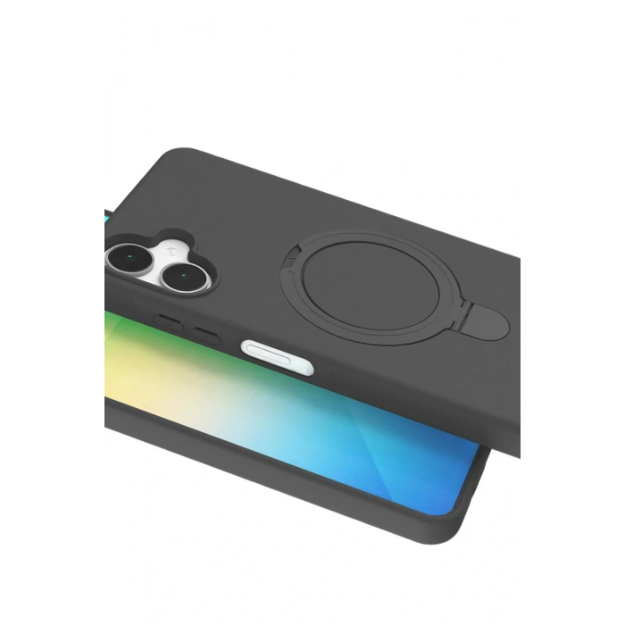 CPT05 Samsung Galaxy A06 Regal Magsafe Standlı Kapak - Titan Gri