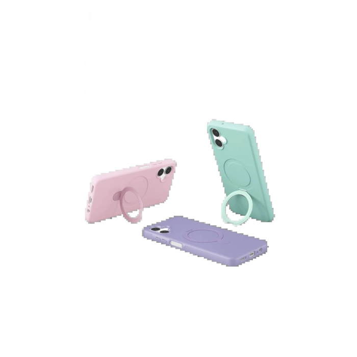 CPT05 Samsung Galaxy A06 Regal Magsafe Standlı Kapak - Titan Gri