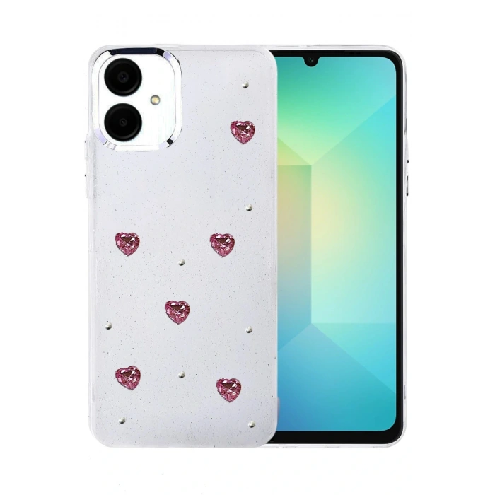 CPT05 Samsung Galaxy A07 4G Fiyonk Desenli Kapak - Desen 3