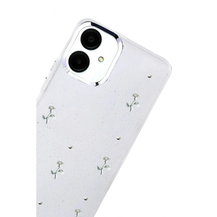 CPT05 Samsung Galaxy A07 4G Fiyonk Desenli Kapak - Desen 4