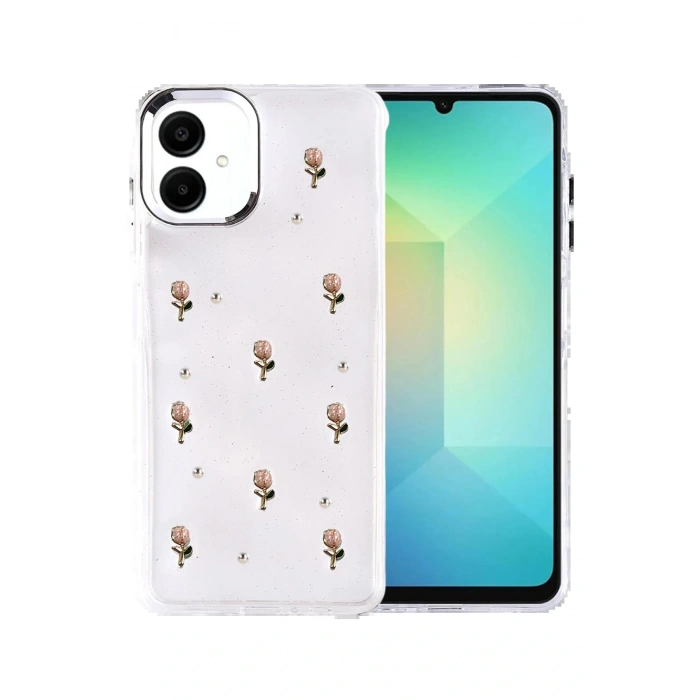 CPT05 Samsung Galaxy A07 4G Fiyonk Desenli Kapak - Desen 6