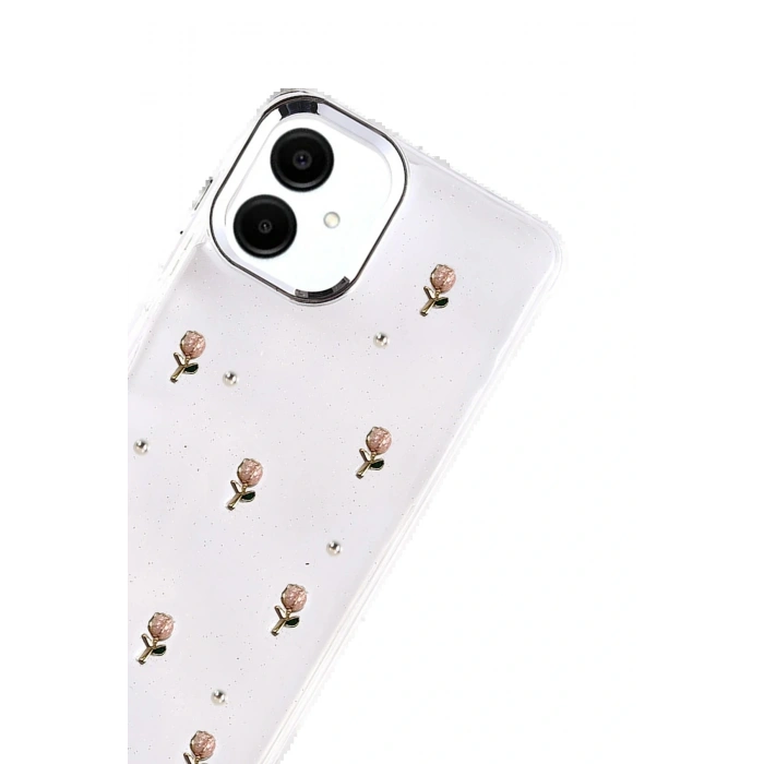 CPT05 Samsung Galaxy A07 4G Fiyonk Desenli Kapak - Desen 6