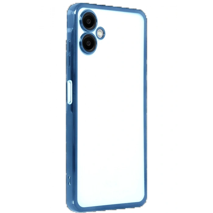 CPT05 Samsung Galaxy A07 4G Lensli Silikon - Açık Mavi