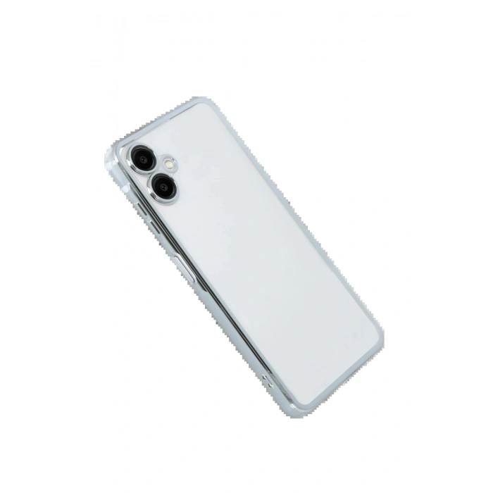 CPT05 Samsung Galaxy A07 4G Lensli Silikon - Gümüş