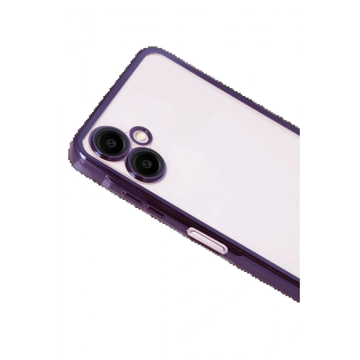 CPT05 Samsung Galaxy A07 4G Lensli Silikon - Mor