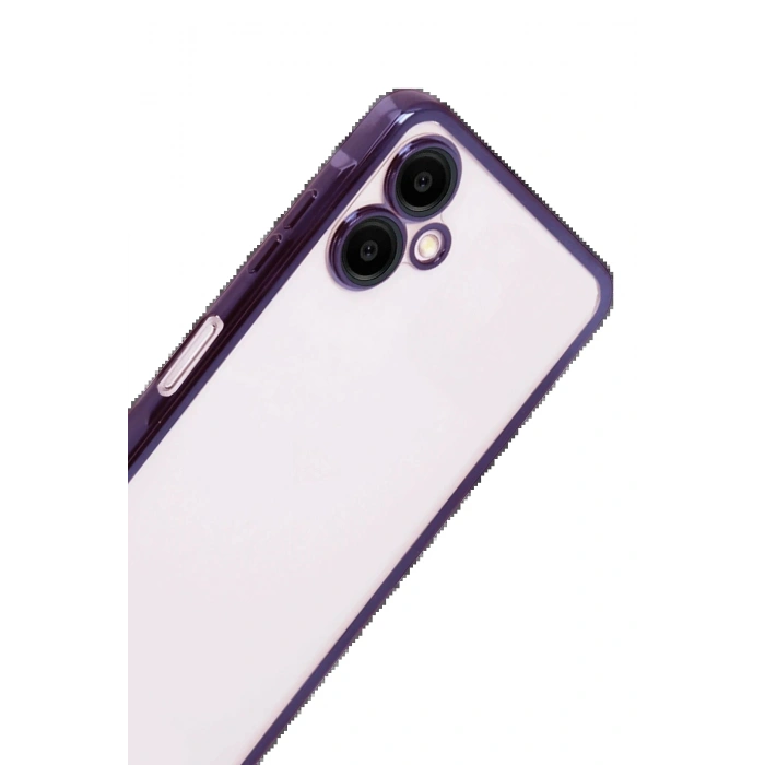 CPT05 Samsung Galaxy A07 4G Lensli Silikon - Mor