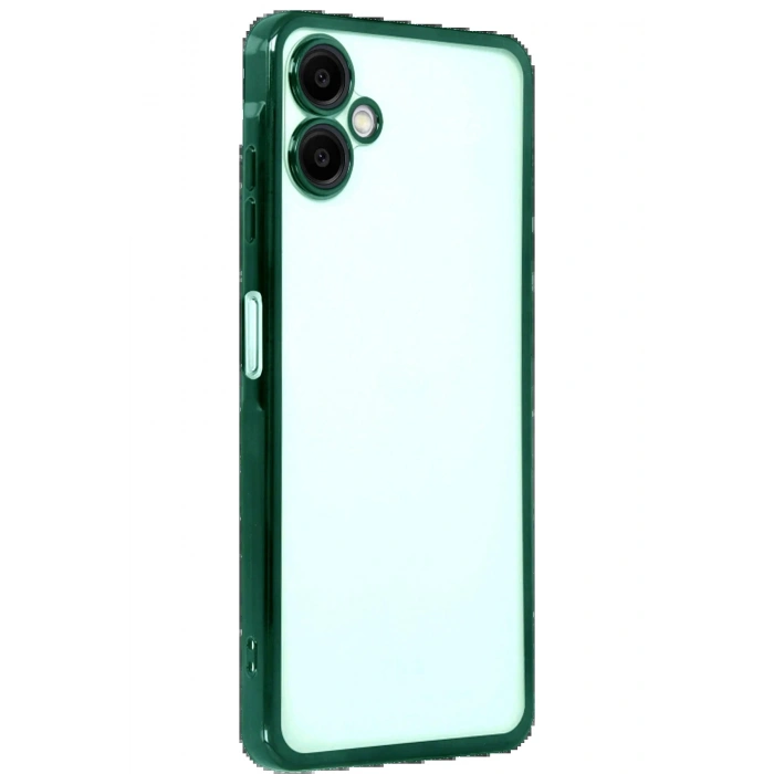 CPT05 Samsung Galaxy A07 4G Lensli Silikon - Yeşil