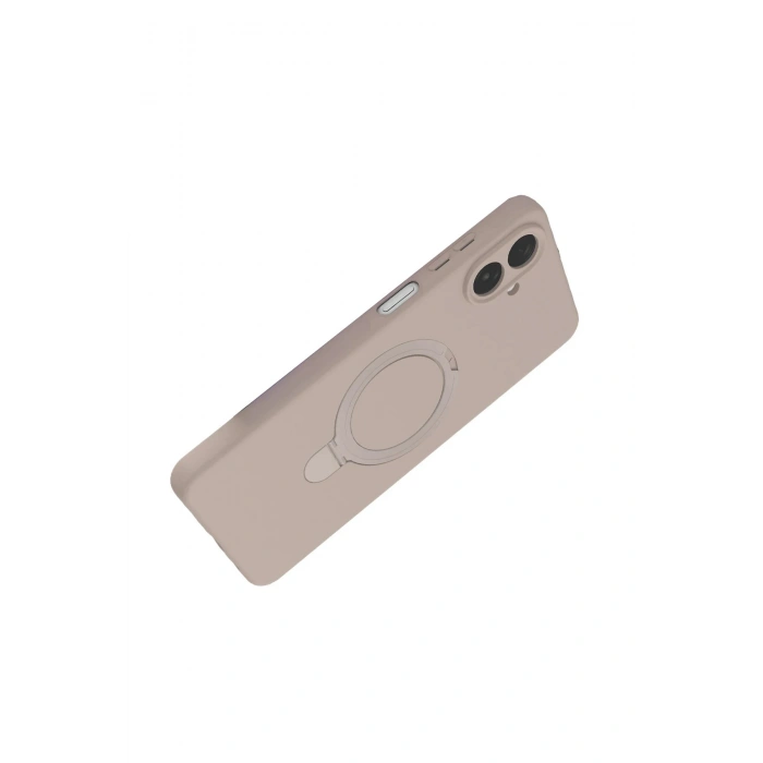 CPT05 Samsung Galaxy A07 4G Regal Magsafe Standlı Kapak - Çöl Titanyum