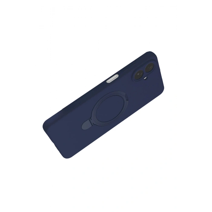 CPT05 Samsung Galaxy A07 4G Regal Magsafe Standlı Kapak - Lacivert