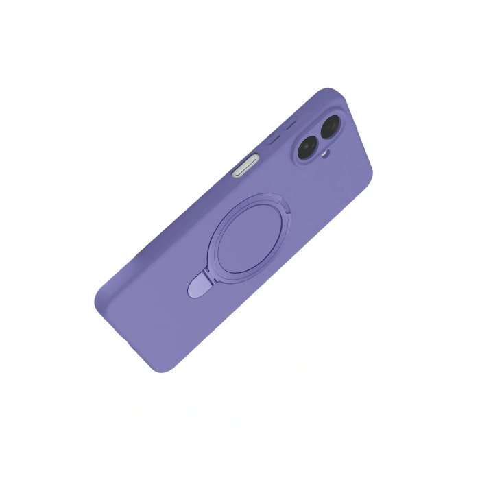 CPT05 Samsung Galaxy A07 4G Regal Magsafe Standlı Kapak - Lila