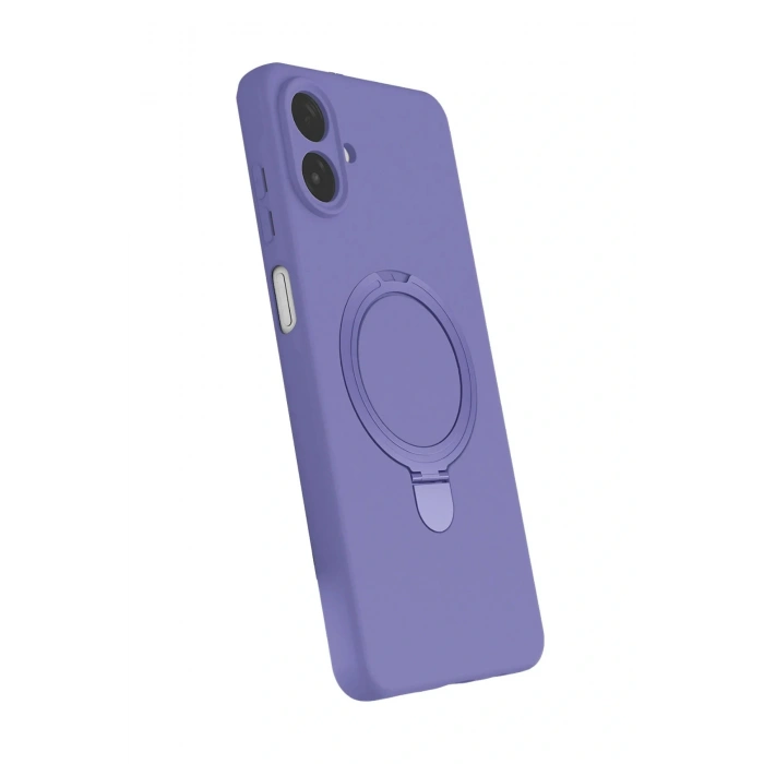 CPT05 Samsung Galaxy A07 4G Regal Magsafe Standlı Kapak - Lila