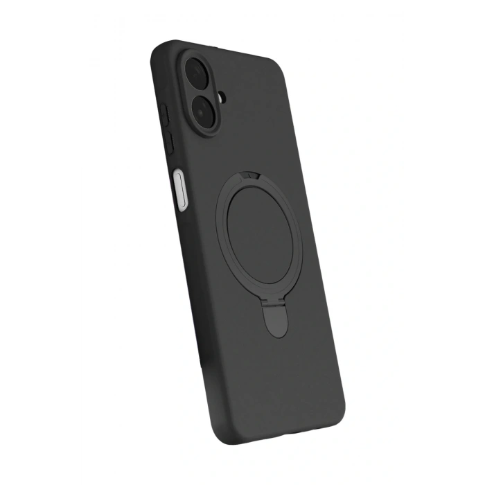 CPT05 Samsung Galaxy A07 4G Regal Magsafe Standlı Kapak - Siyah