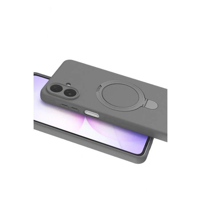 CPT05 Samsung Galaxy A07 4G Regal Magsafe Standlı Kapak - Titan Gri